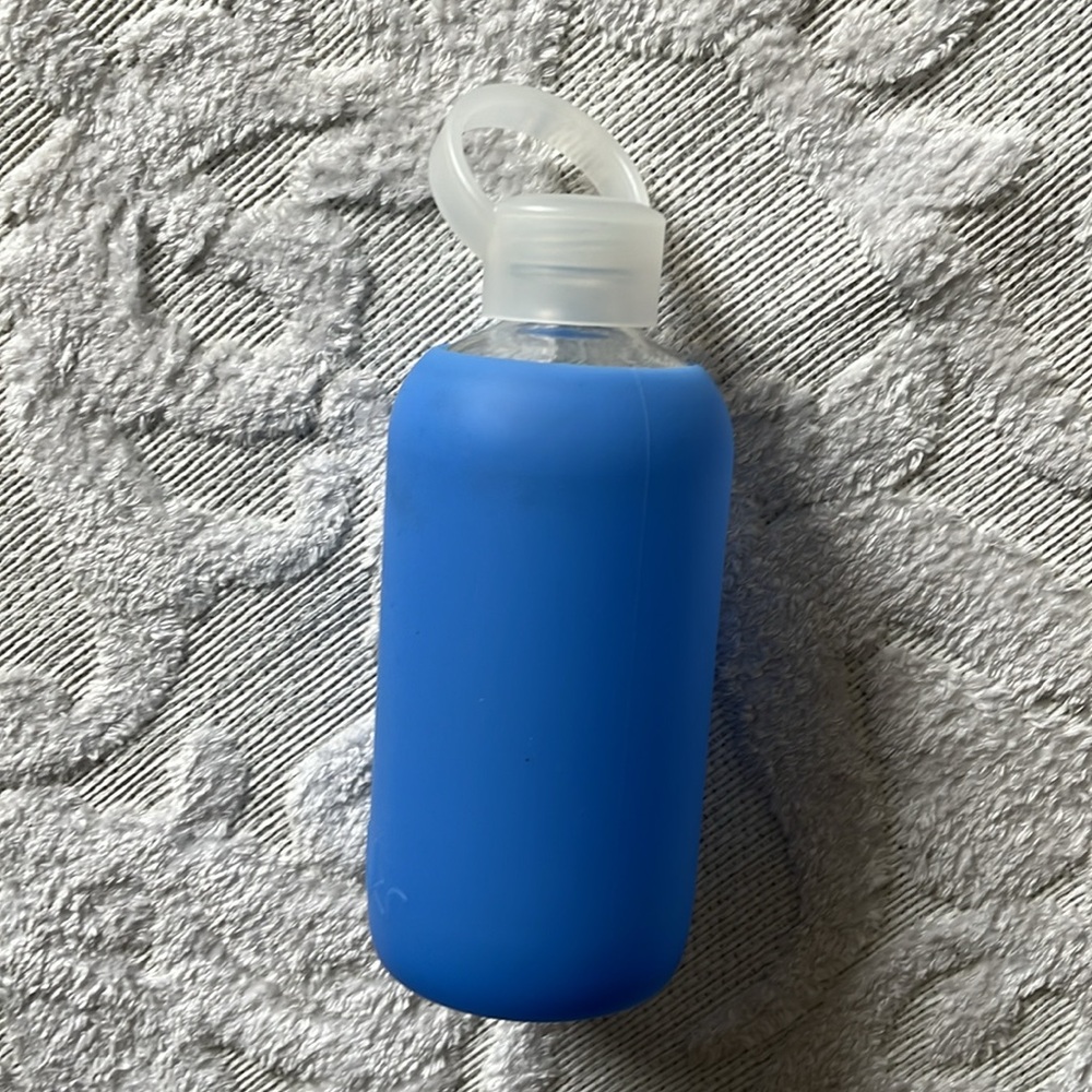 Bkr blue water bottle 16oz